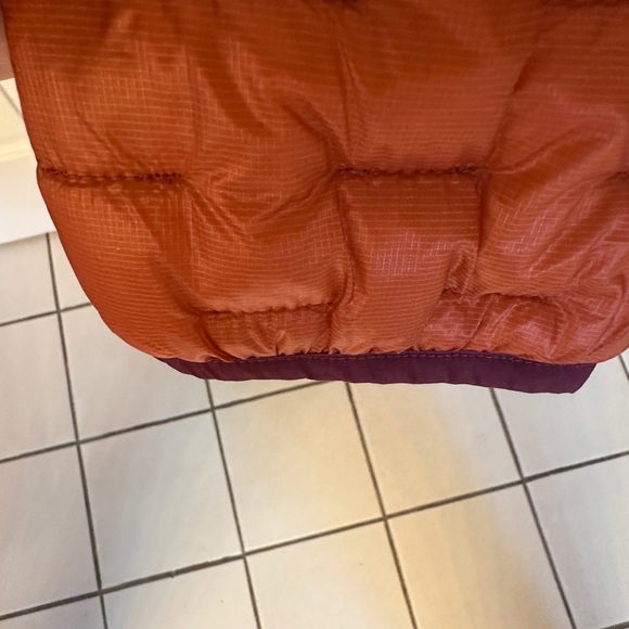 Patagonia Women’s Micro Puff Burnt Orange Down Jacket Large - Picture 10 of 10